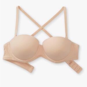 Pink Victoria Secret  wear everywhere multi way push up bra. 34A